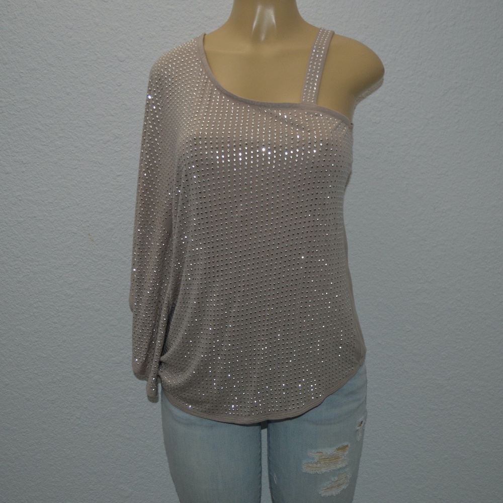 Inc International concepts one-shoulder L top